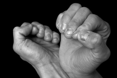 hands of Josune Bereziartu